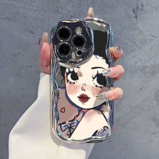 卡通女孩電鍍軟殼 保護殼 適用 三星 m22 m32 4g s23+ s23ultra 手機殼 全包防摔殼 空壓殼防撞殼