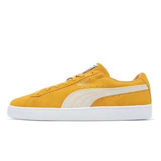 Puma 休閒鞋 Suede Classic XXI 男鞋 黃 白 麂皮 復古 經典款 [ACS] 37491597