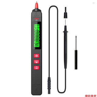 Yot BSIDE Z1萬用表液晶數字測試儀筆式電壓檢測儀2000計數DC/AC電壓頻率電阻NCV連續性火線中性線檢查表