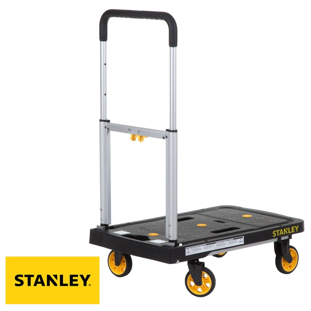 STANLEY 四輪折疊 平板手推車 120公斤