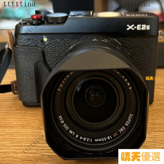 【限時下殺】新款金屬適用於富士XF 18-55mm f2.8-4 R LM OIS鏡頭 遮光罩