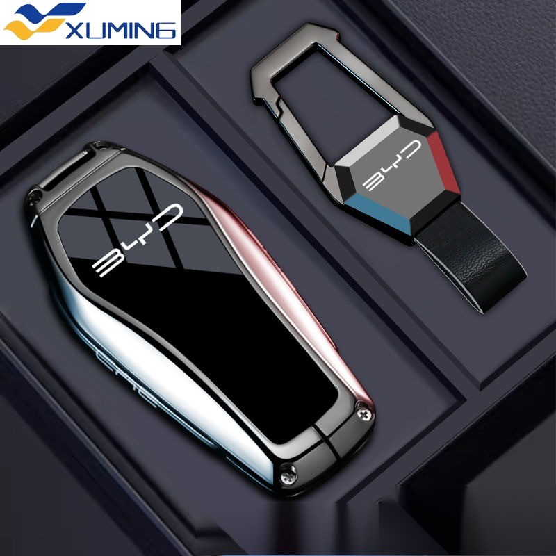 適用於 2022 年比亞迪宋 PRO PLUS MAX 海獅海鷗印章海豚 ATTO3 E2 國王獨特鑰匙包汽車鑰匙包