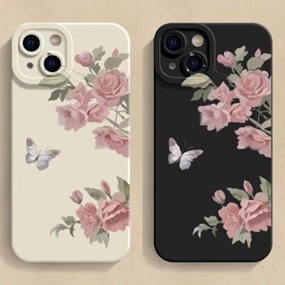 TECNO POP 9 5G/SPARK 30C 5G 蝴蝶花清新設計防摔軟手機殼