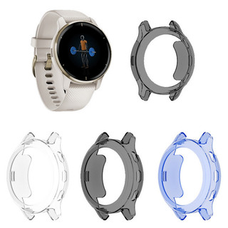 【UNG】適用佳明 Garmin Venu 2 plus 43MM TPU半包保護套保護殼