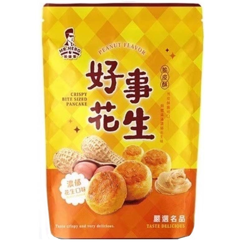 英雄哥 好事花生脆皮酥(108g/包)[大買家]