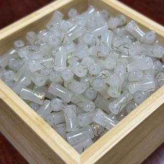 熱銷推薦 6*12mm國風暈染竹節混色串珠手工diy手串項鍊散珠手鍊爆飾品配件 DIY創意生活