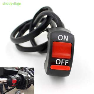 Vhdd 摩托車 ATV 自行車車把事故危險燈 ON/OFF Kill Switch Button fu TW