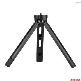 桌面三腳架 鋁合金 可摺疊便攜 1/4螺絲介面 適用單眼數位相機手機LED燈穩定器 最大承重15KG