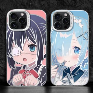 小鳥遊六花 蕾姆蘋果 16 15 iPhone 14 13 12 11 pro X XR XS max 手機殼 愛優殼
