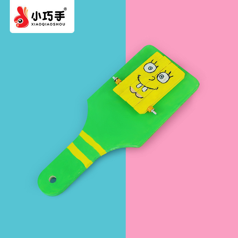 小巧手 STEAM教育 DIY科學小實驗 科技小製作手拍響板兒童手工材料包益智玩具