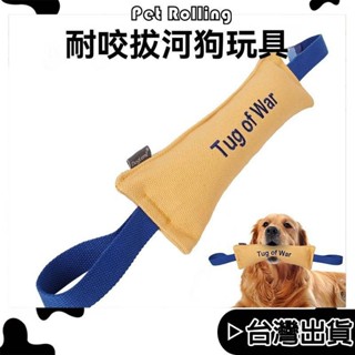 🔥臺灣現貨🔥【Pet Rolling】寵物拔河耐咬玩具 戶外互動玩具 狗狗磨牙啃咬玩具 寵物拉扯玩具 小中大型犬 耐磨