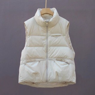 胖胖美依 保暖外套 風衣 防風外套M-2XL 棉服馬甲 新款坎肩無袖加厚保暖背心外套-1776.