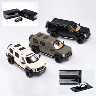 【高檔】現貨GCD 1:64喬治巴頓G.PATTON民用裝甲車SUV越野車 模擬合金汽車模型