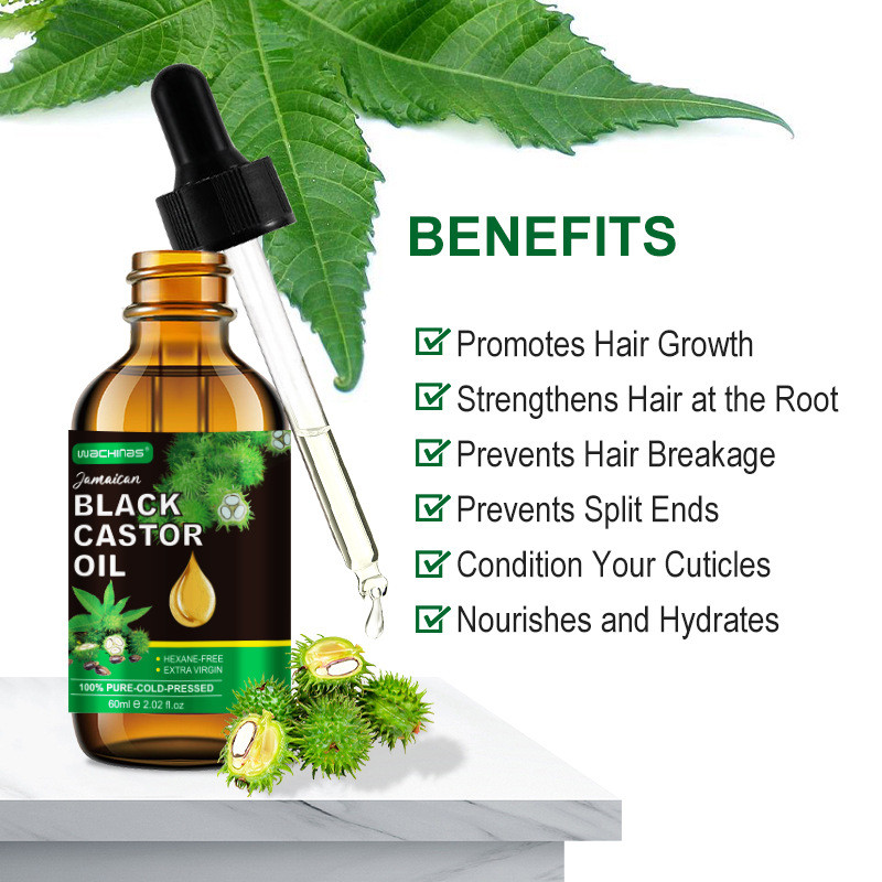 每日上新/跨境現貨 Jamaican Black Castor Oil牙買加黑蓖麻油滋養護髮精油9.19HU