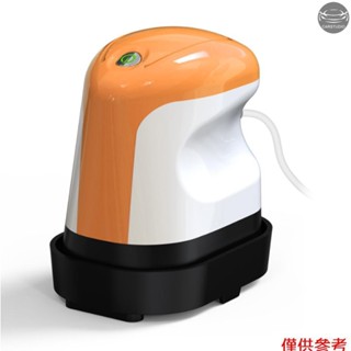 迷你熱壓機 T 恤印花蒸汽熱轉印機 6x9cm 手持式熨斗機支援乾濕熨燙衣服袋帽子墊毯子手機殼便攜式 HT