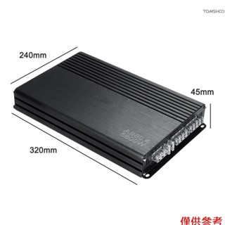4 通道汽車音響放大器 5800W 大功率放大器。 四通 New927