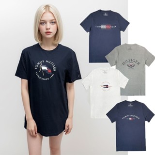 Tommy Hilfiger 圓領短袖 經典印膠LOGO 上衣 短袖 男生短袖 女生短袖