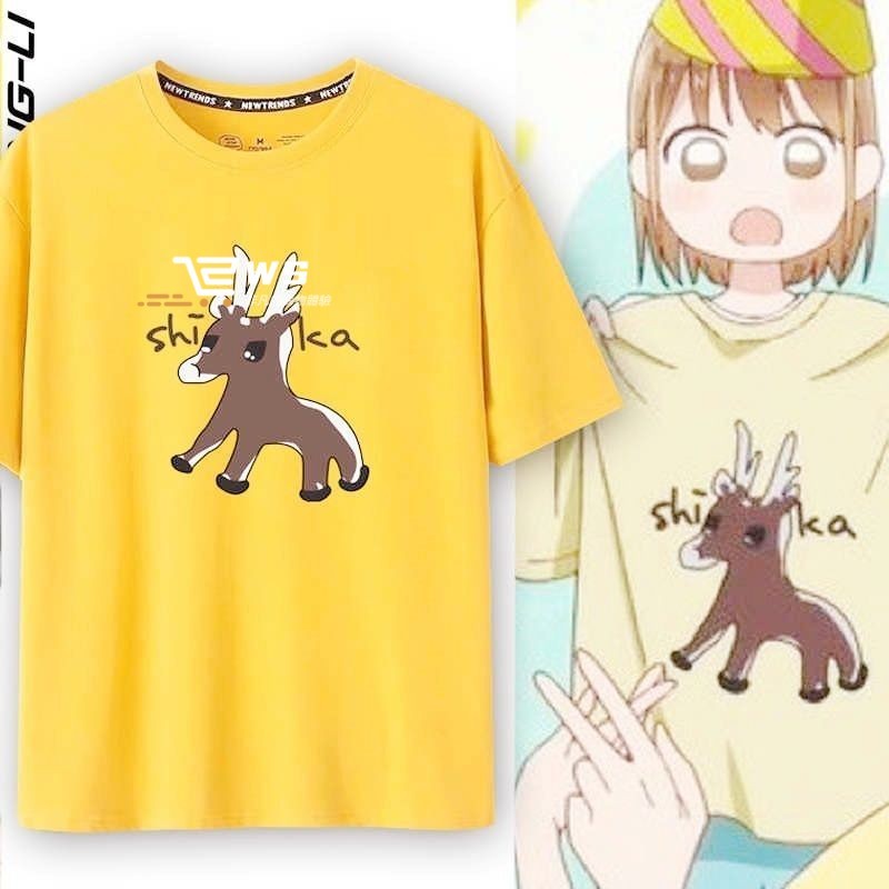 維斯  青之箱 藍箱 青春之箱 鹿野千夏 同款衣服 cos 二次元 純棉T恤 夏季衣服 痛衣 宅衣 宅t 動漫衣服 二次