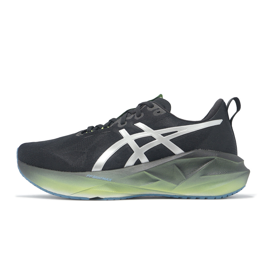 Asics 慢跑鞋 Novablast 5 Luxe 男鞋 黑 銀 白金系列 回彈 [ACS] 1011C031001