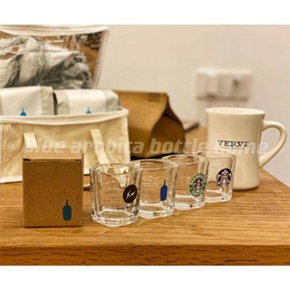 藤原浩BLUEARIBICABOTTL濃縮咖啡杯Eespresso玻璃單品杯酒杯
