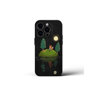 原創手繪狐狸手機殼適用iphone15promax蘋果16可愛13日韓12小米14華為mate60菲林pura70榮耀8