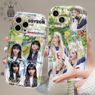 💕臺灣出貨（G）I-DLE女團周邊宋雨琦手機殼適配蘋果VIVO軟殼同款iPhone16pro防摔殼 防摔套 手機保護殼