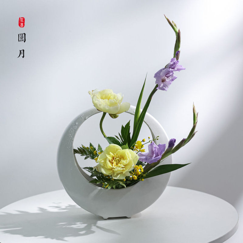 池坊 草月流 花器 自由花 176 花器 池坊 生け花 自由花 生花 草月 華道 花瓶 花器9810｜Yahoo