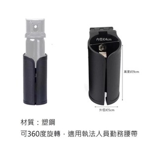 辣椒噴劑 360 度戰術快拔套｜適用 Vexor 威獅 / Mace 梅西 /｜K.T.Tactical 鎧德