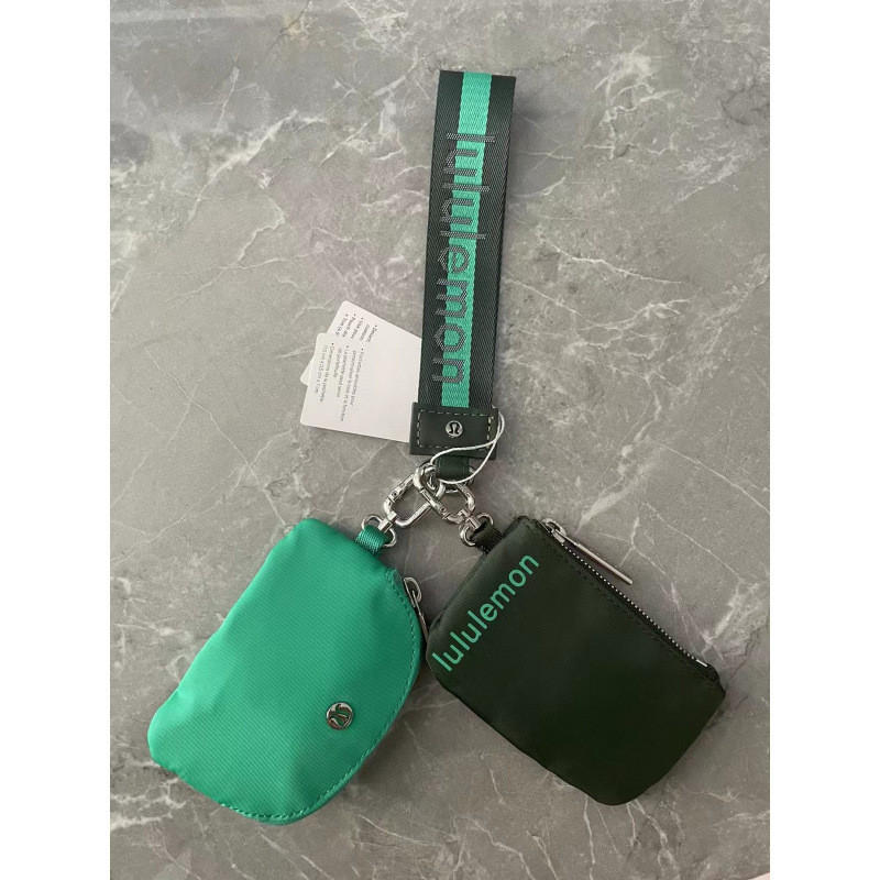 Lululemon Ready Stock Dual Pouch Wristlet多色合集手腕包lulu同款鑰匙包零錢包