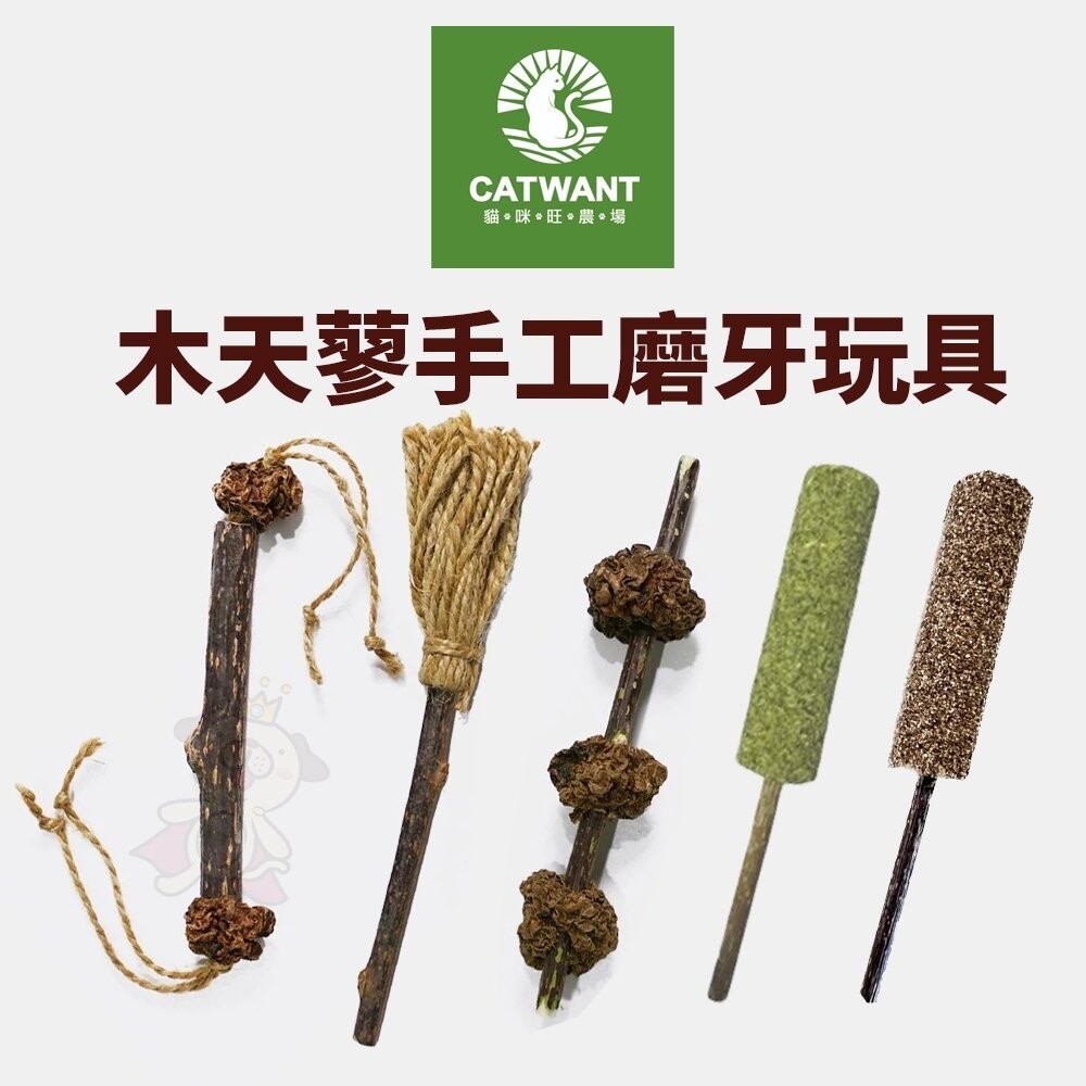 CATWANT 貓咪旺農場 木天蓼手工磨牙玩具 貓薄荷冰棒 蟲癭粿冰棒 貓玩具 貓零食『WANG』