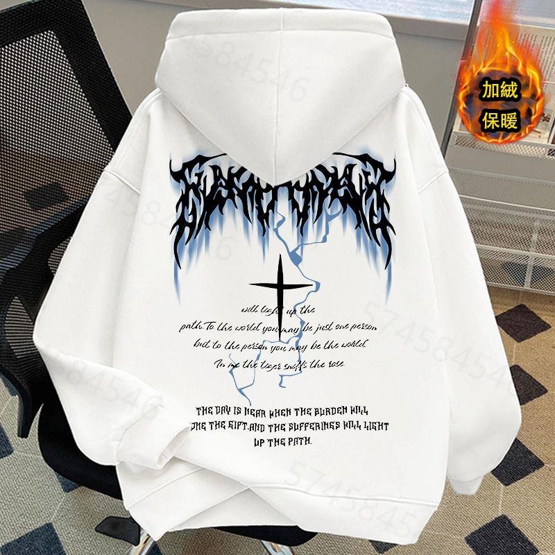 【現貨!當天出】重磅帽t 680g連帽衛衣男 秋冬美式復古 oversize 衛衣男衣服帽t 大學t 長袖上衣 美式帽t