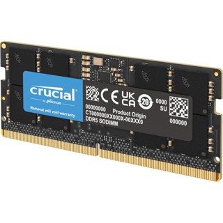 Crucial RAM 32GB DDR5 5600MHz(或 5200MHz 或 4800MHz)筆記本電腦記憶體 CT