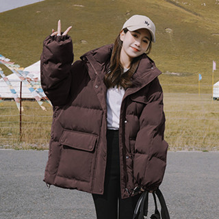 【HOT 本舖】 冬季新款棉衣棉服女連帽麵包服短款小個子學院風減齡羽絨外套