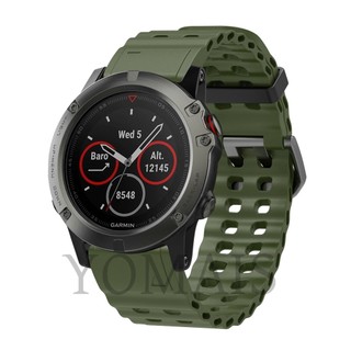 佳明 Garmin Fenix 8 7 6 5 Epix Quick海洋矽膠錶帶 22mm 26mm 快拆錶帶 運動錶帶