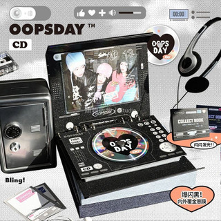 idol🤍 OOPSDAY卡冊 復古小卡收納冊 兩宮格拍立得相簿 活頁相簿 追星小卡收納 遊戲卡收納冊