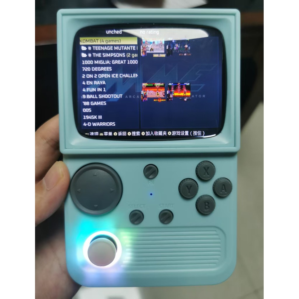 [COD 5色可選]新款R36T復古掌上游戲機Linux系統內置64GB 18000+經典復古遊戲雙人對打懷舊街機復古街