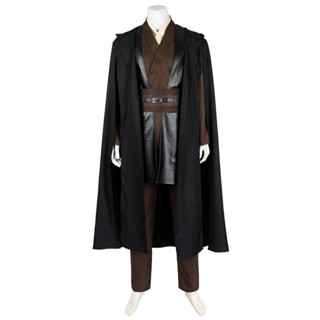 星球大戰角色扮演服裝:阿納金天行者絕地武士服裝披風萬聖節