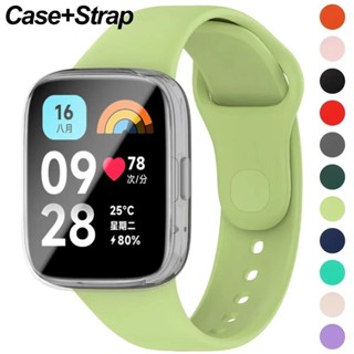 XIAOMI 適用於小米 Redmi Watch 3 Lite 腕帶的軟矽膠錶帶 3 Active Strap 配件智慧