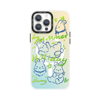 適用於iPhone15Promax華為mate60pro+卡通線條蘋果16情侶手機殼12小米13/14Pro鐳射磁吸款1