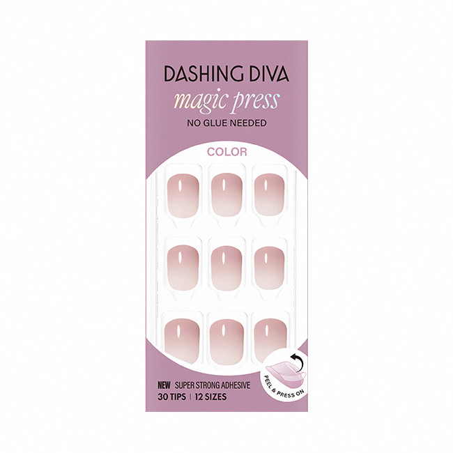 Dashing Diva/C 薄型素色美甲片-柔嫩薰衣草-30片'