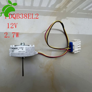 ELECTROLUX QSSY 1PCS 冰箱風扇電機 DC12V 2.7W FDQB38EL2 適用於伊萊克斯冰箱零件
