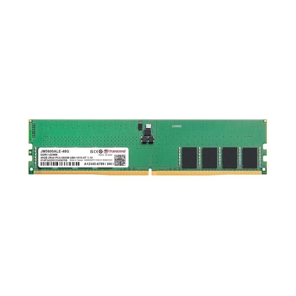 新風尚潮流 【JM5600ALE-48G】 創見 48GB DDR5-5600 桌上型 記憶體 終身保固