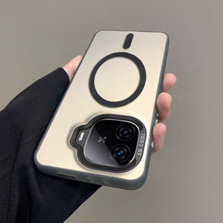 手機殼 VIVO iQOO Z9 Turbo V2352A Z9 5G V2361A 彩色防指紋IMD保護套帶磁貼
