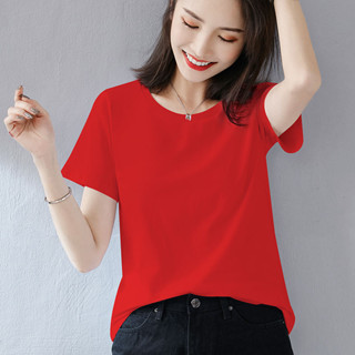 愛依依 上衣 短袖T卹 打底衫 凜感衣 S-2XL 新款圓領純棉半袖韓版薄款上衣衣-1180.