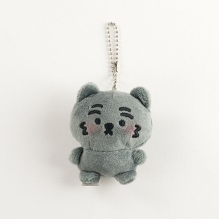 韓國 MUZIK TIGER 鑰匙圈/ Shy Face Mini Doll/ Black Tiger eslite誠品
