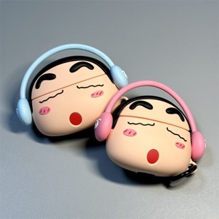 ✨呀好物推薦✨創意耳機 蠟筆小新耳機套 適用AirPods1/2代耳機套蘋果無線藍芽pro新款3代