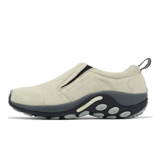 Merrell 休閒鞋 Jungle Moc 懶人鞋 戶外 麂皮 米白 套入式 男鞋 [ACS] ML5006581