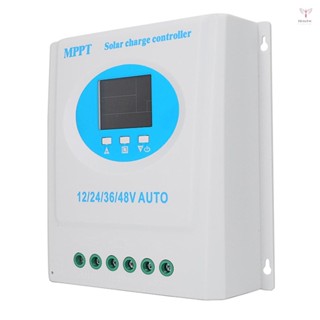 150a MPPT 太陽能充電控制器 12V 24V 36V 48V LCD 顯示電池智慧調節器,帶雙 USB 輸出,用