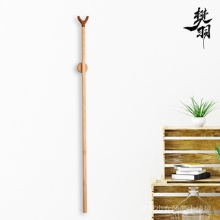[情屋]實木晾衣桿 晾衣叉子家用木質曬衣服桿 陽臺拿衣服桿子 曬衣桿 室內商鋪多功能撐衣桿 木製 取衣桿 免打孔 衣叉