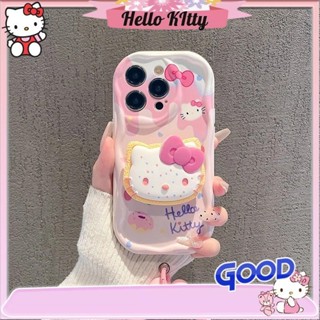 凱蒂貓支架 蘋果手機殼 iPhone 16Promax 15 14 13 12 11 Pro Plus XR XS
